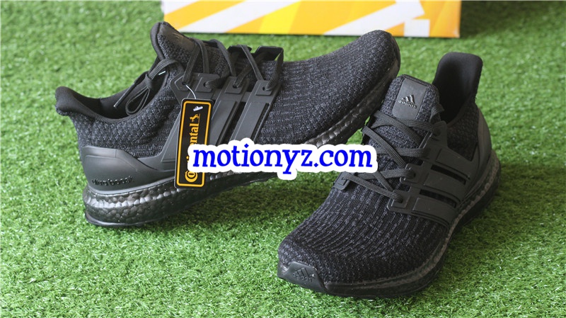 Real Boost Adidas Ultra Boost 3.0 Triple Black